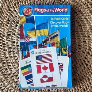 Flags of the World Flash Cards